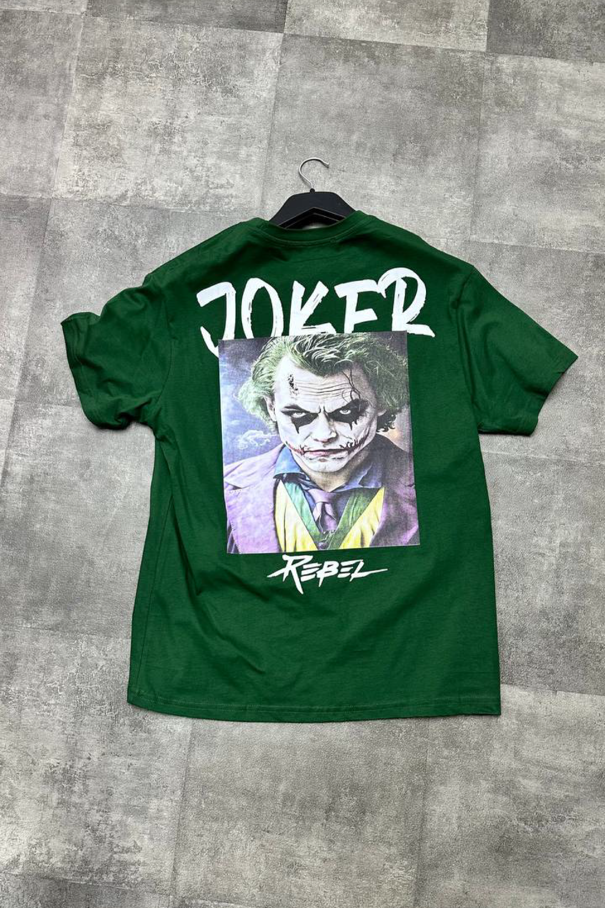 Joker Baskılı Oversize T-shirt