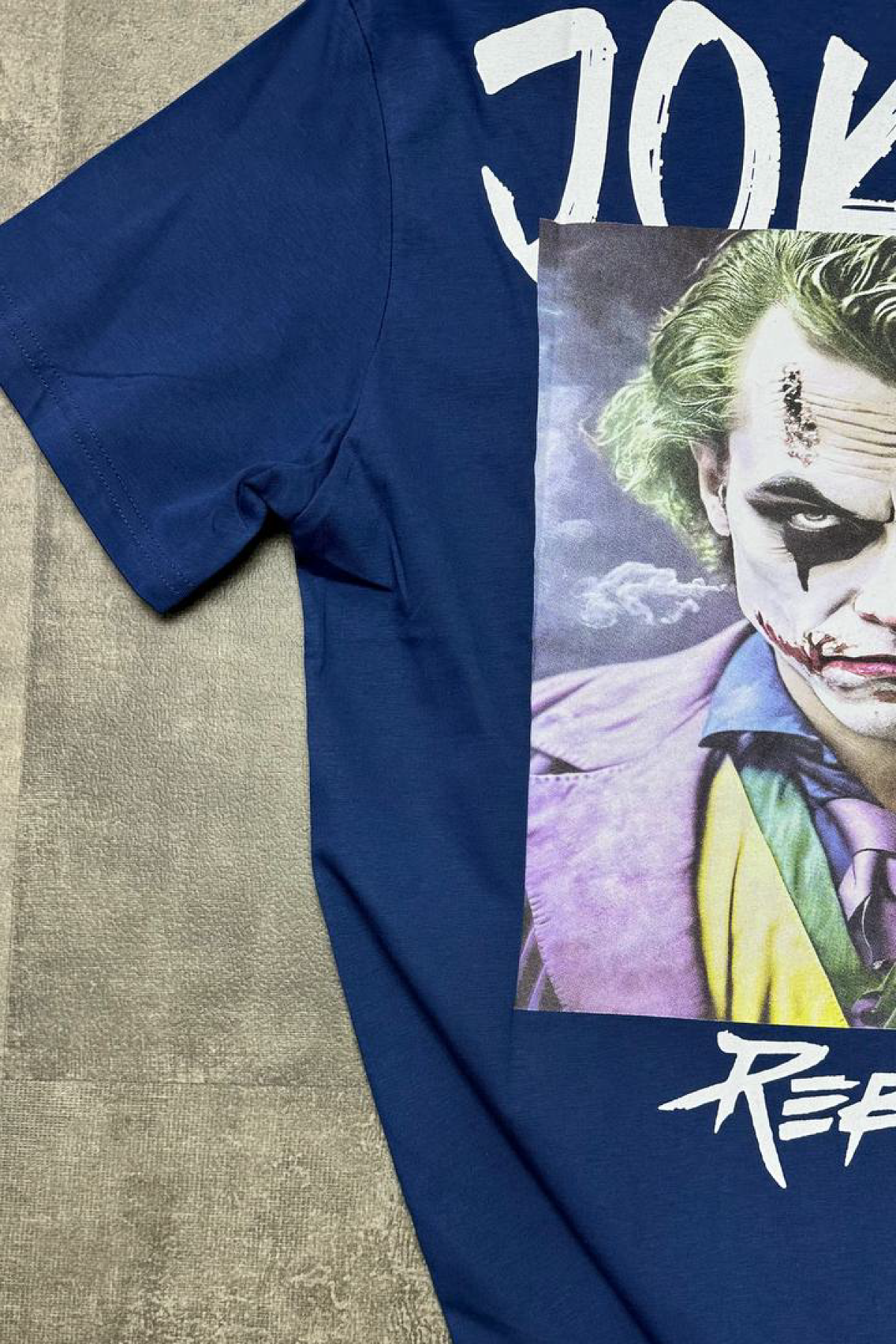 Joker Baskılı Oversize T-shirt