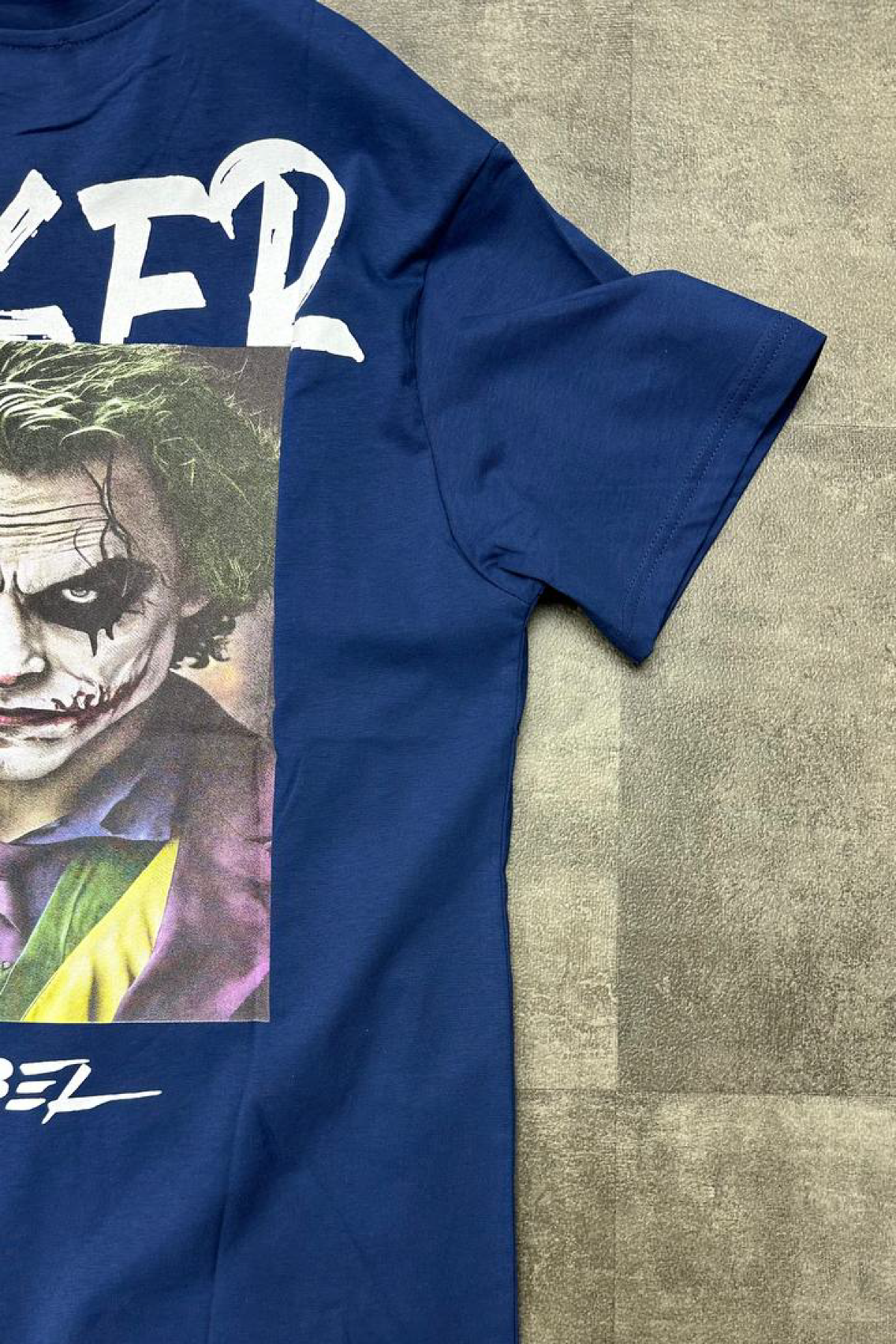 Joker Baskılı Oversize T-shirt